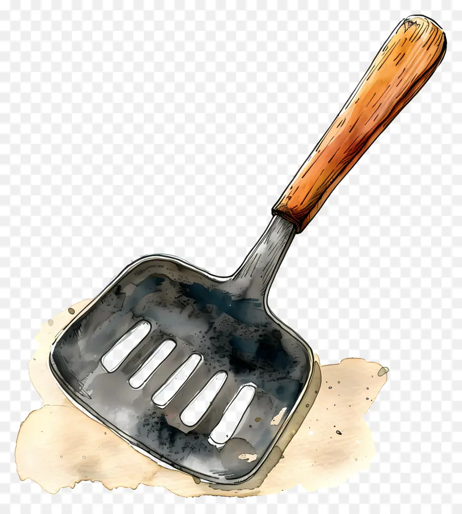 Spatula，Suluboya Resim PNG