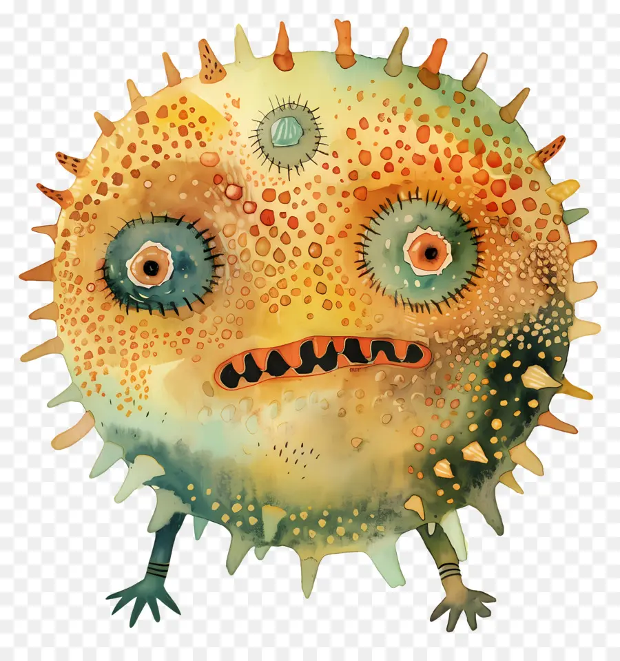 Virüs，Sevimli Yaratık PNG