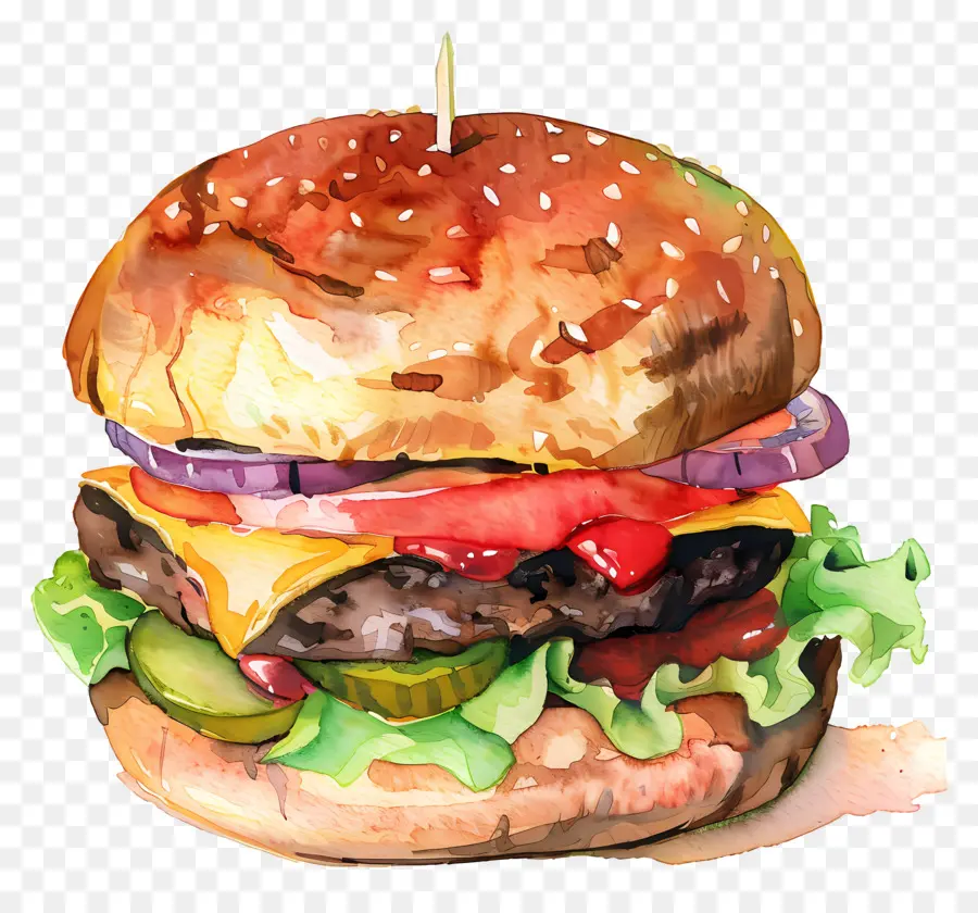 Hamburger，Cheeseburger PNG