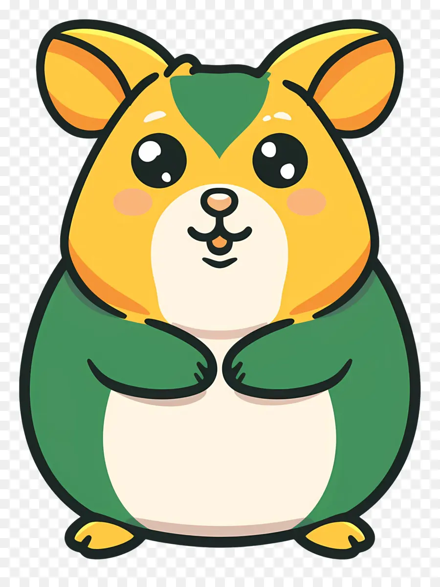 Karikatür Hamster，Sevimli Hamster PNG