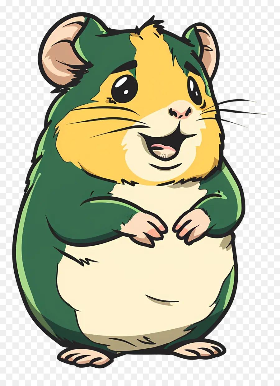 Karikatür Hamster，Kobay PNG