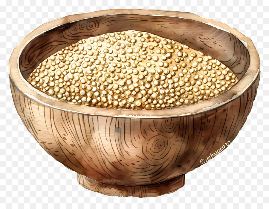 Quinoa，Kahverengi Pirinç PNG