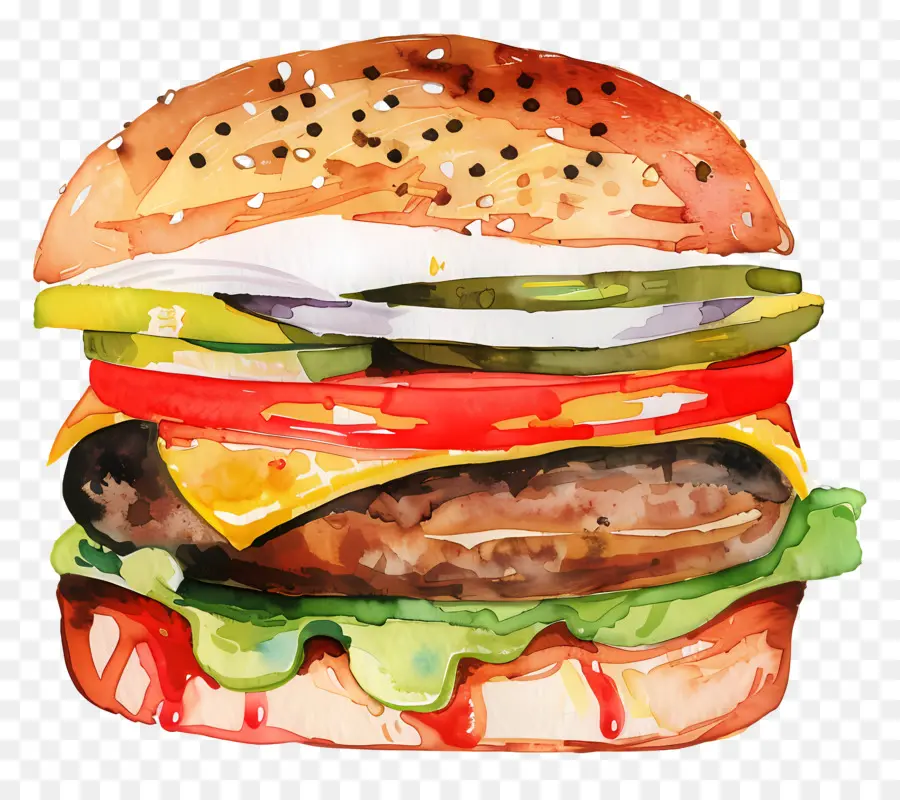 Hamburger，Cheeseburger PNG