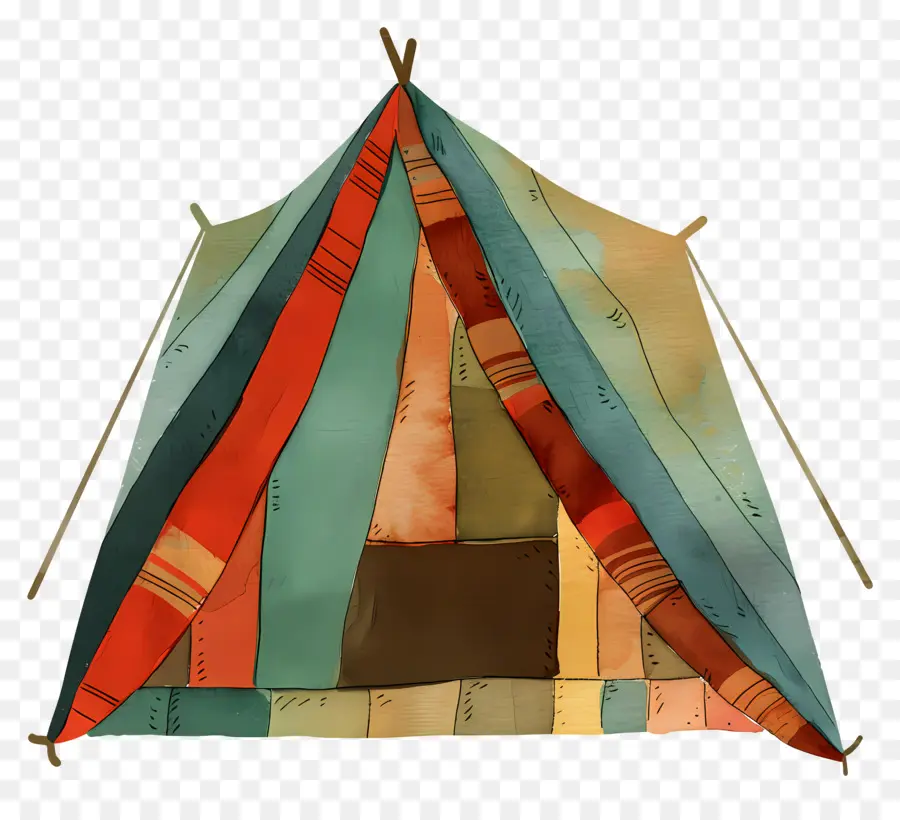 Çadır，Renkli çadır PNG