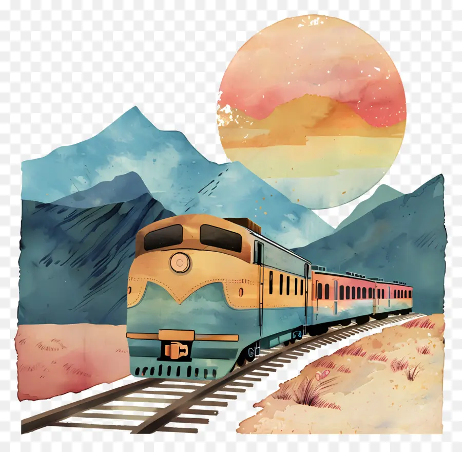 Tren，Demiryolu PNG