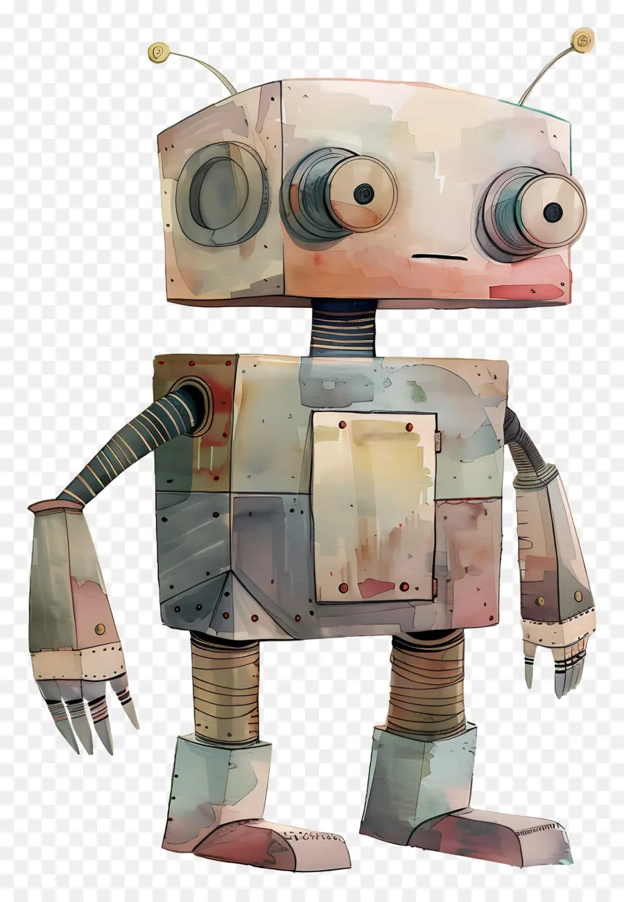 Robot，Metal Parçaları PNG