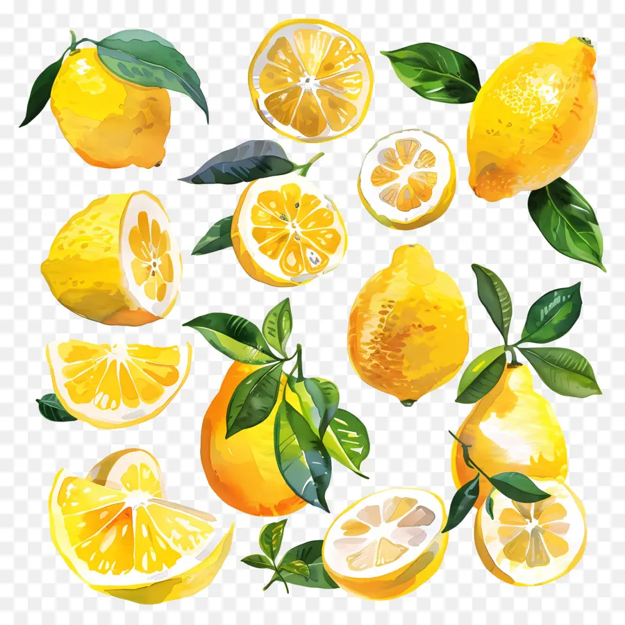 Limon，Sarı Limon PNG