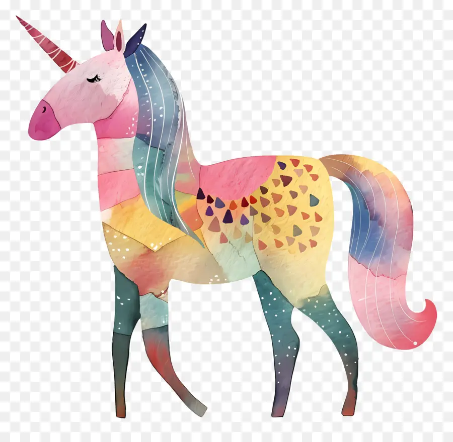 Unicorn，Gökkuşağı Unicorn PNG