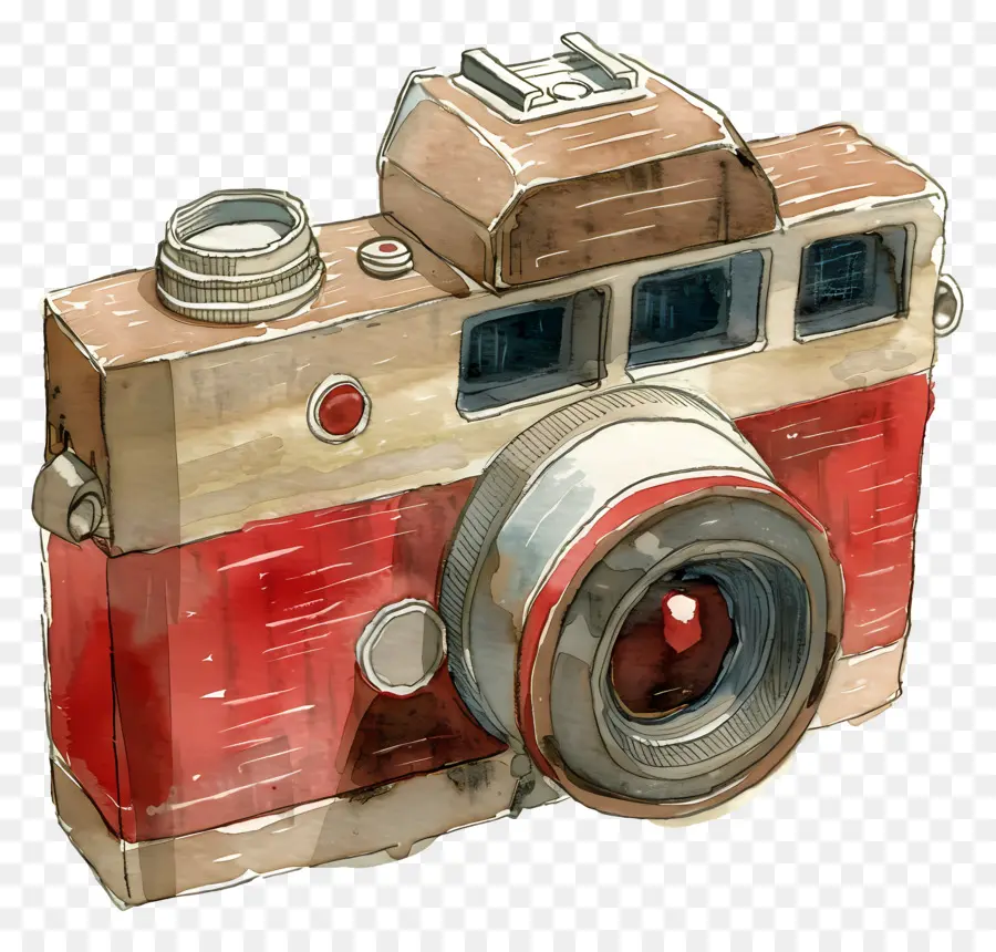 Kamera，Vintage Fotoğraf Makinesi PNG