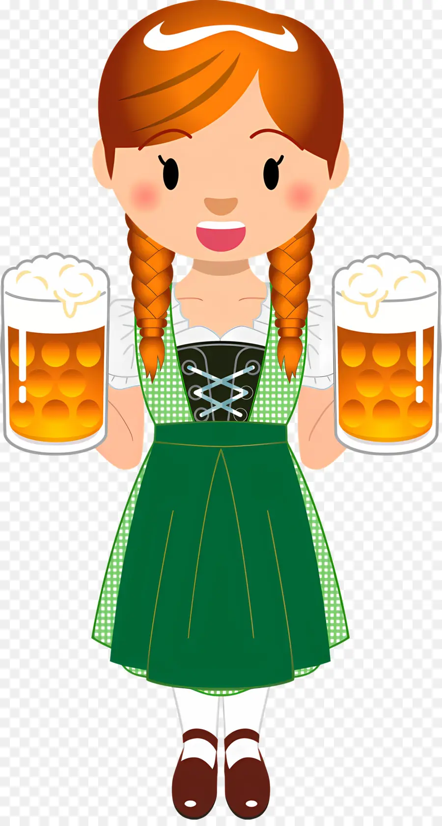 Oktoberfest，Bira Ile Kız PNG