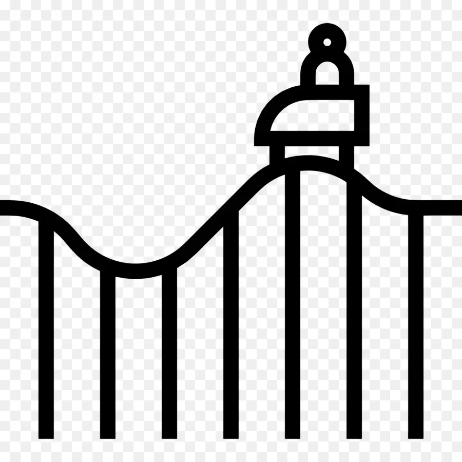 Roller Coaster，çit PNG