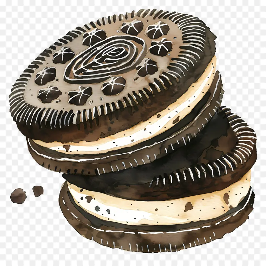 Oreo，Çerezler PNG