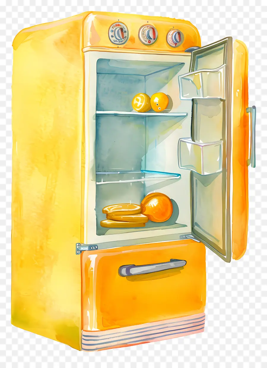 Buzdolabı，Vintage Buzdolabı PNG