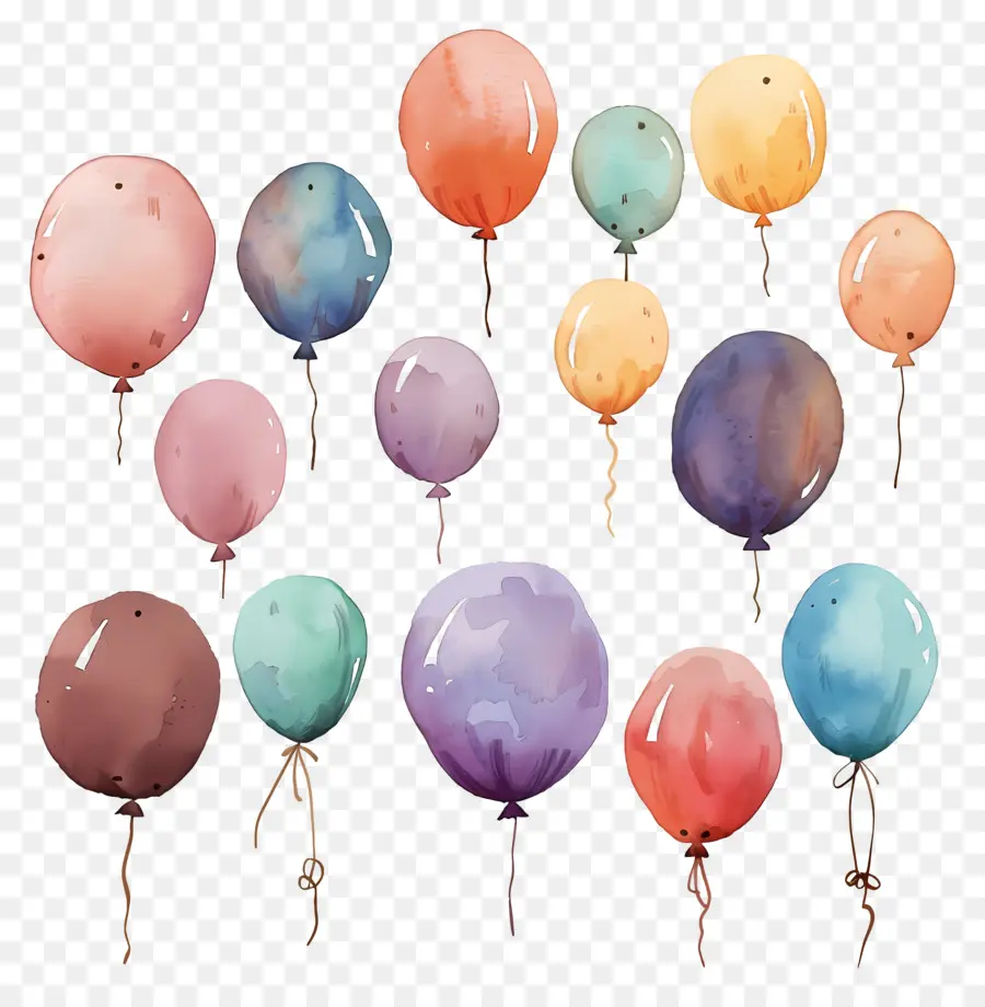 Balon，Renkli Balonlar PNG
