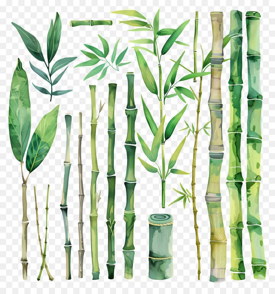 Bambu，Sapları PNG