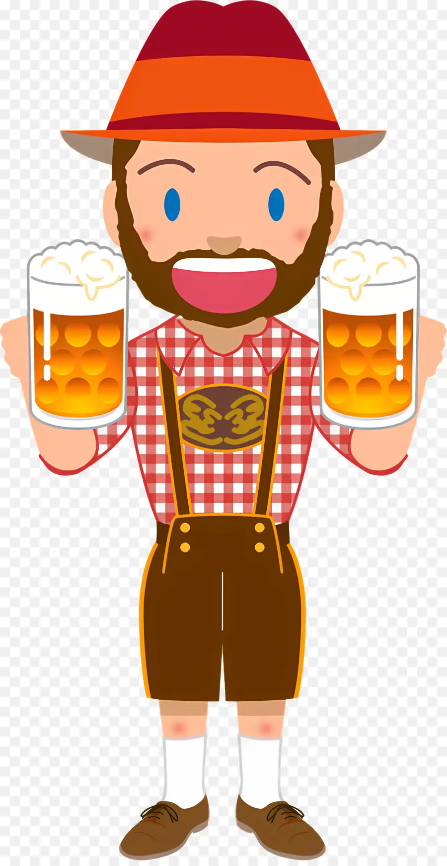 Oktoberfest，Bira Olan Adam PNG