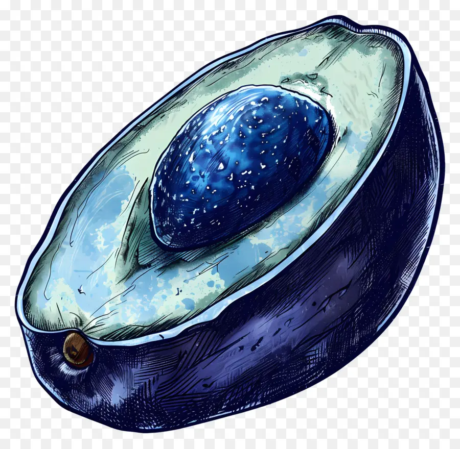 Avokado，Mavi Avokado PNG