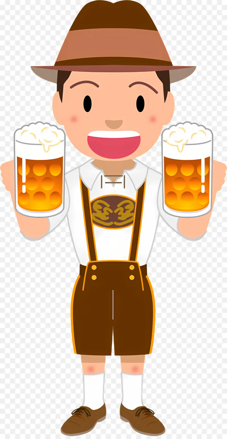 Oktoberfest，Bira Olan Adam PNG