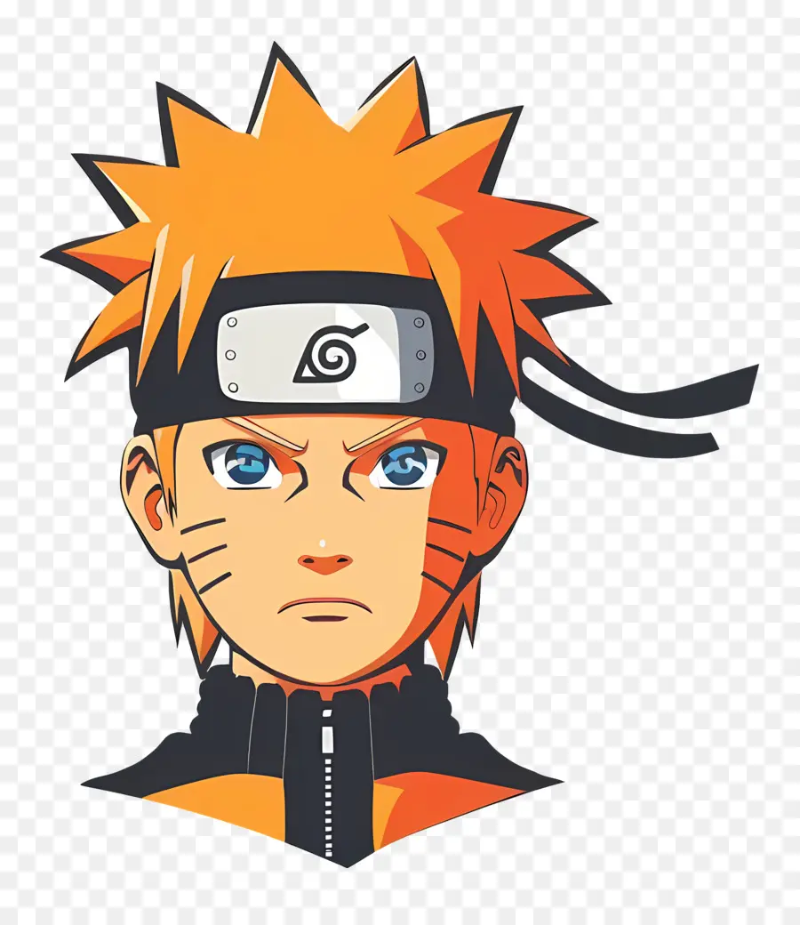 Naruto Kafası，Anime Karakteri PNG