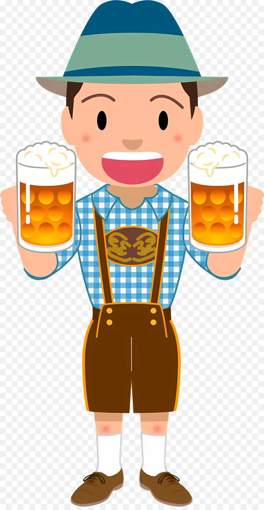 Oktoberfest，Bira Olan Adam PNG