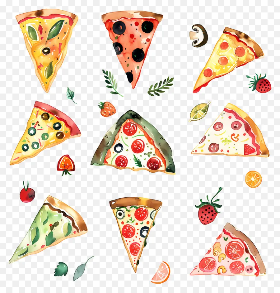 Pizza，Pizza Dilimleri PNG