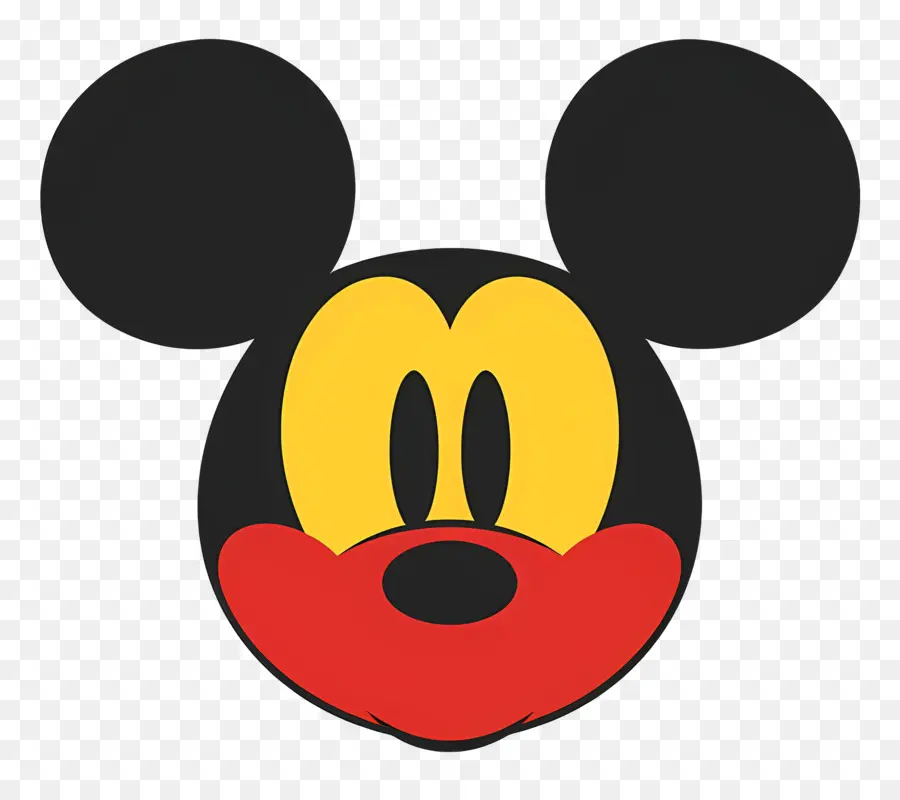 Mickey Fare Kafası，Miki Fare PNG