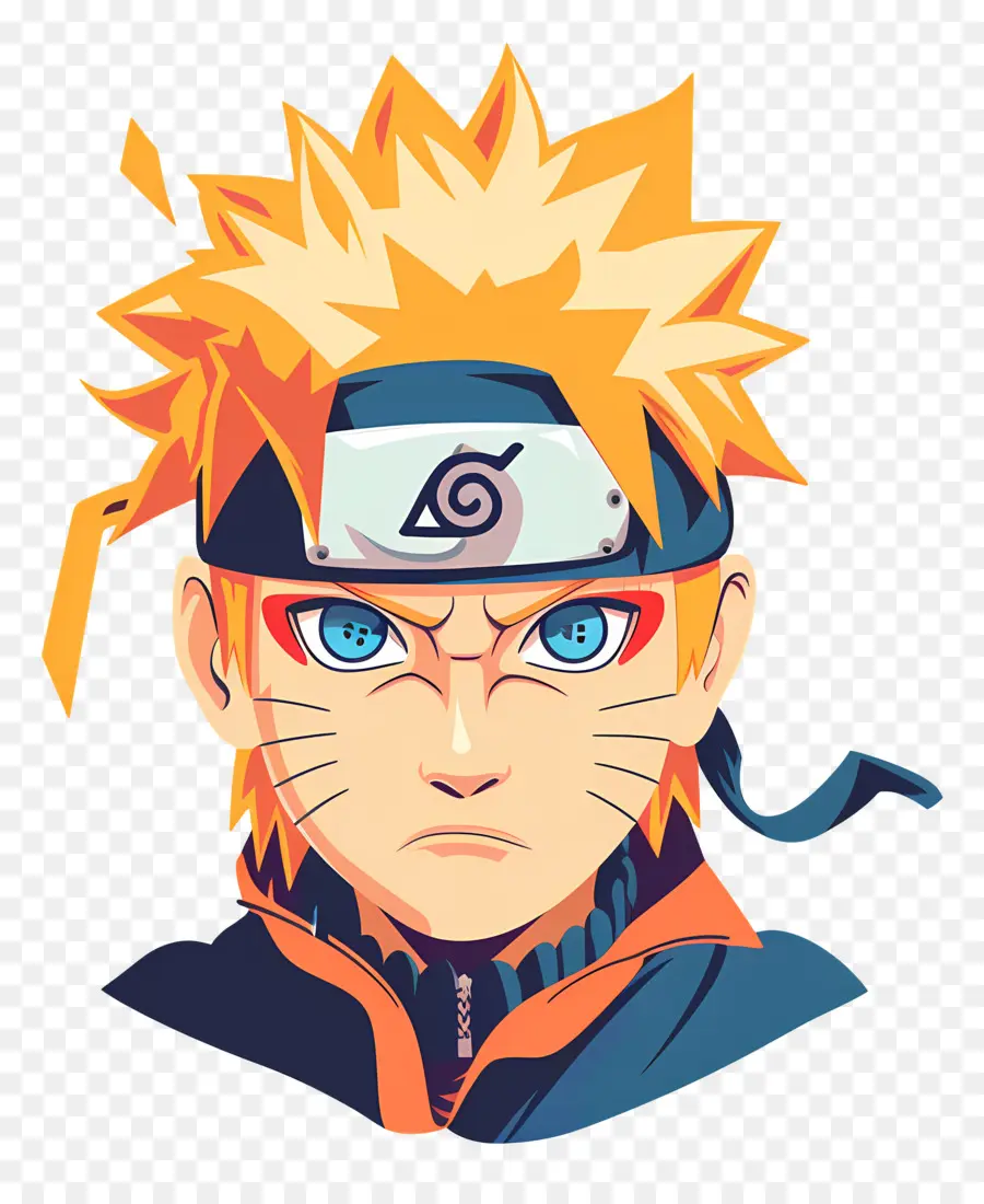 Naruto Kafası，Anime Karakteri PNG