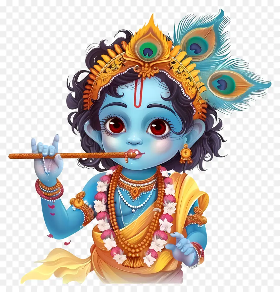 Krishna Janmashtami，Mavi Krishna PNG