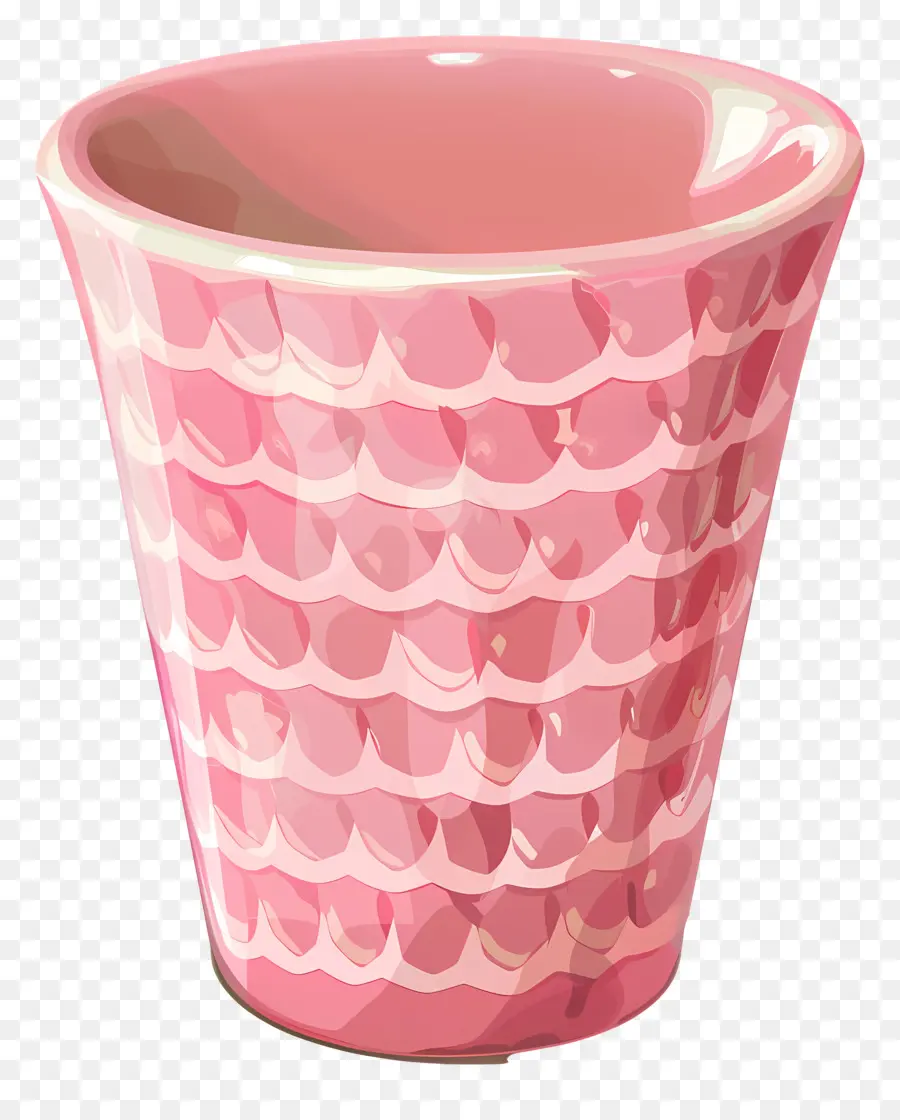 Desenli Pembe Fincan，Pembe Kupa PNG