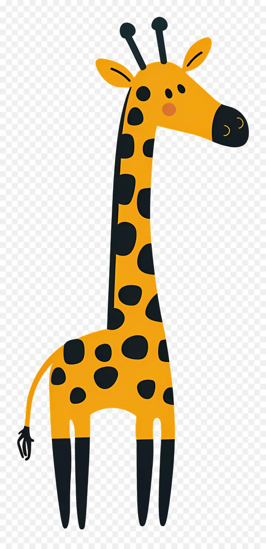 Karikatür Zürafa，Zürafa PNG