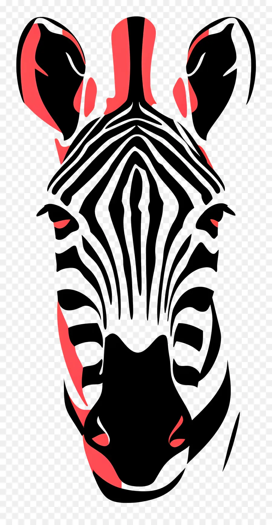 Zebra Kafası，Zebra PNG