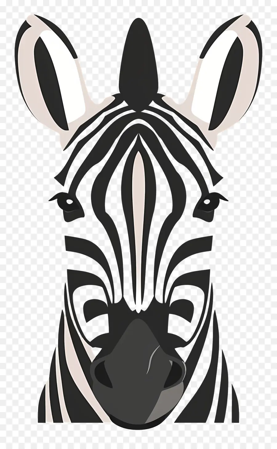 Zebra Kafası，Zebra PNG