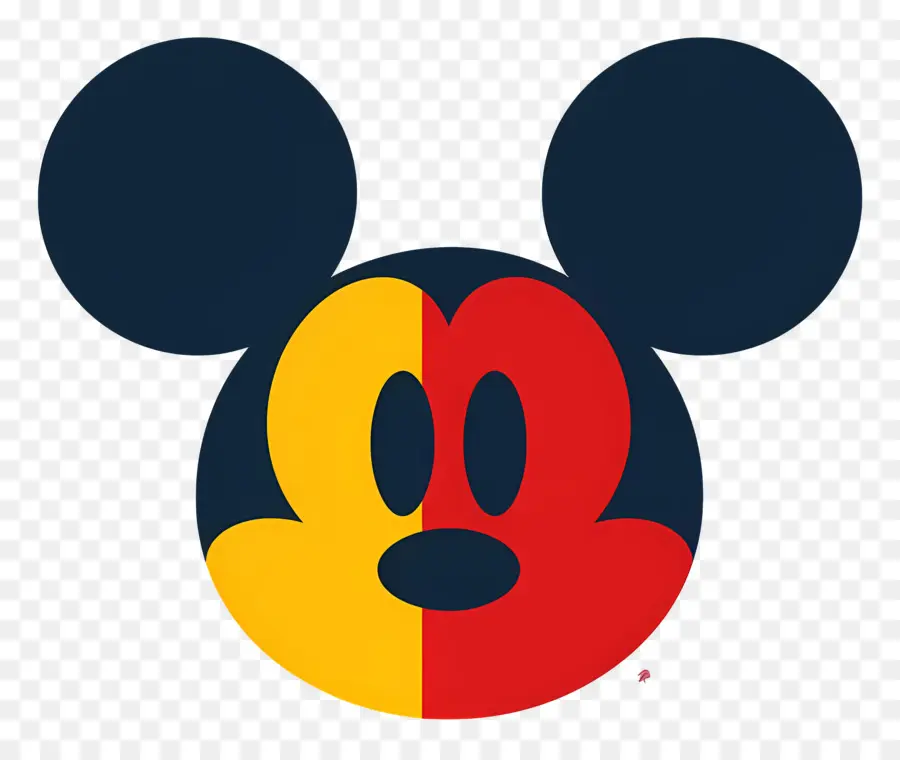 Mickey Fare Kafası，Miki Fare PNG