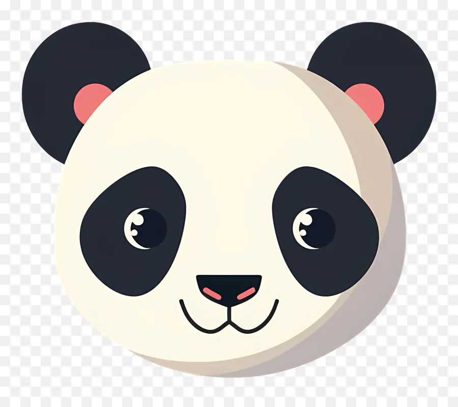 Panda Kafası，Panda Yüzü PNG