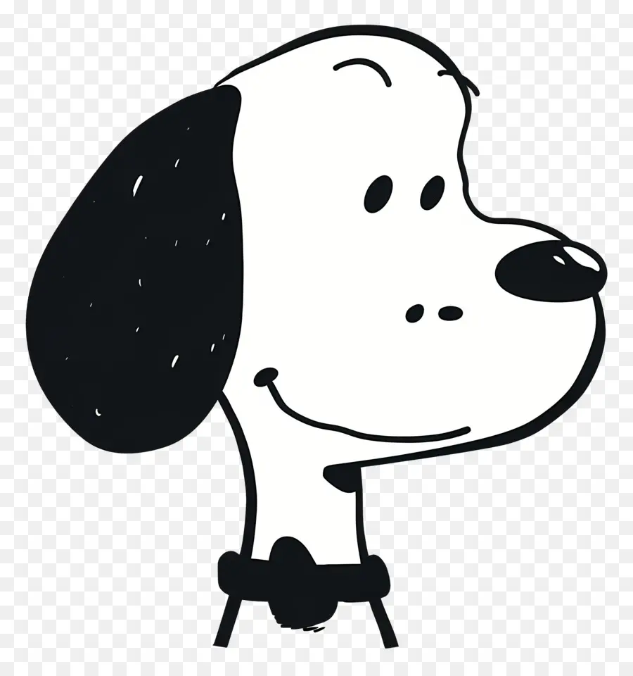 Snoopy Kafası，Köpek PNG