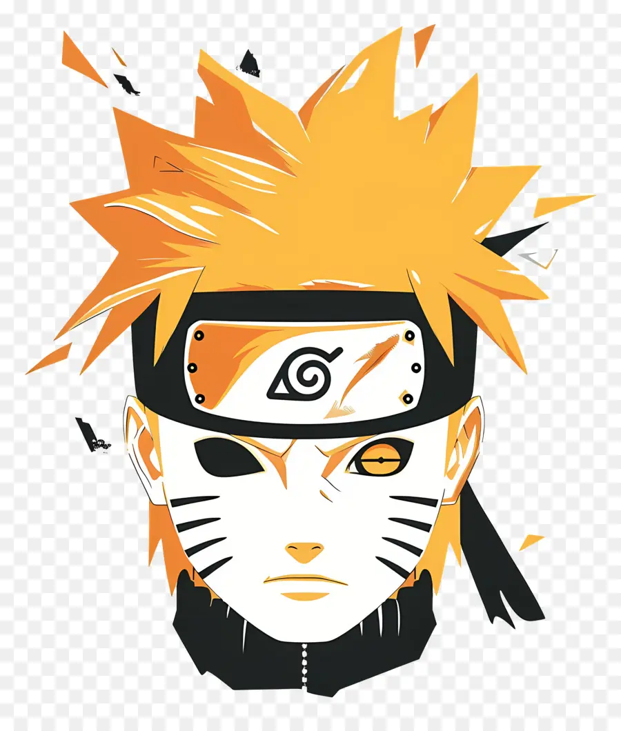 Naruto Kafası，Anime Karakteri PNG