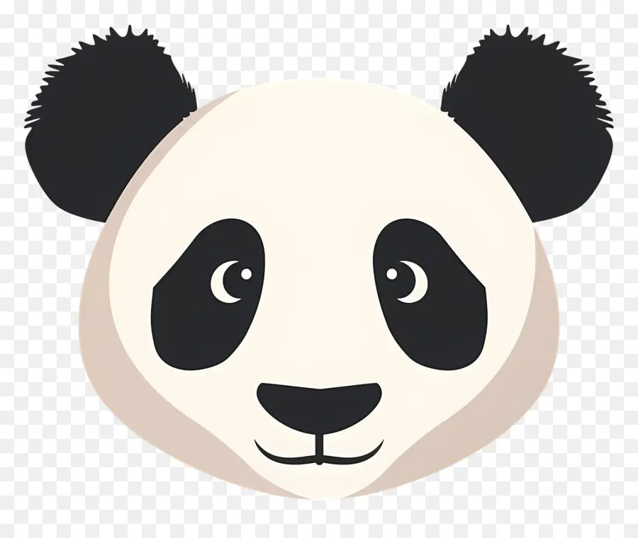 Panda Kafası，Panda Yüzü PNG