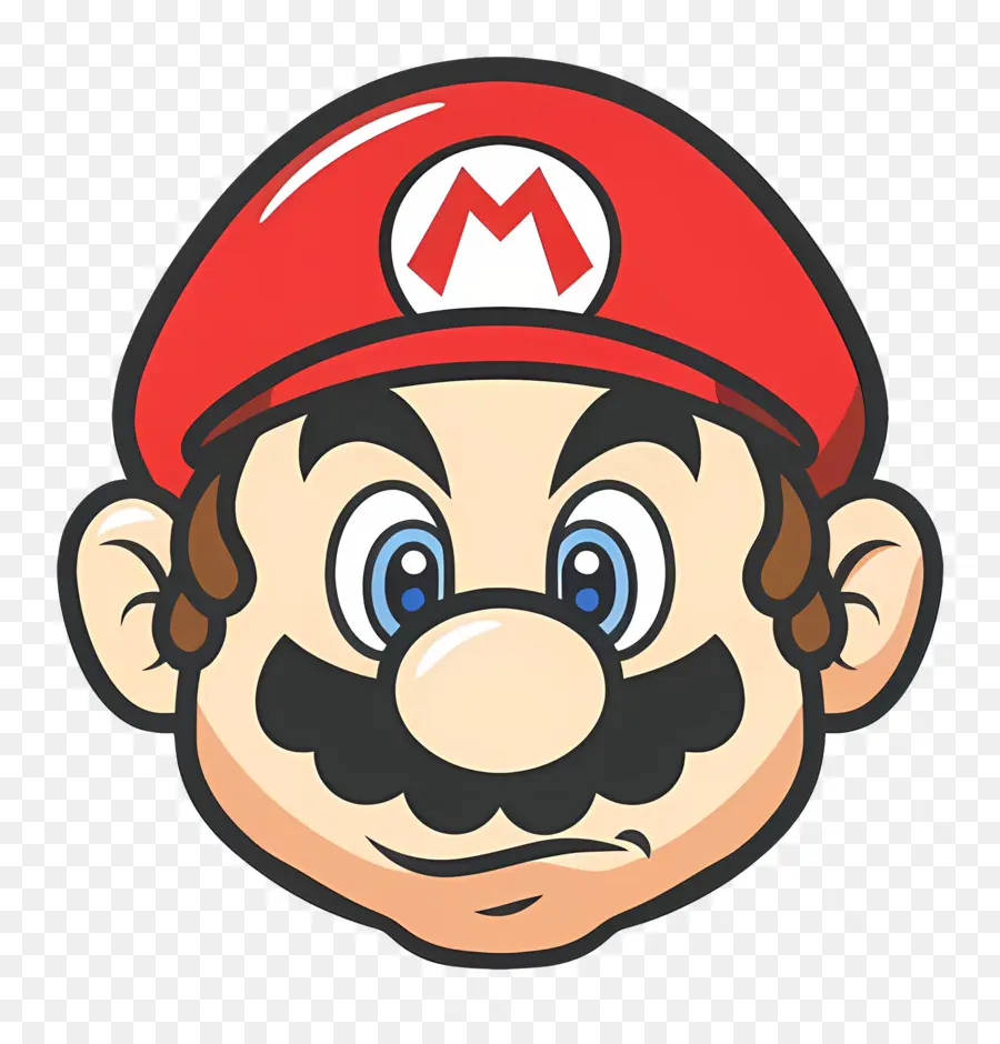 Mario Kafası，Mario PNG