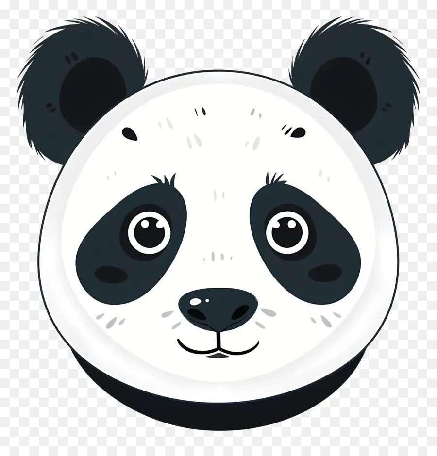 Panda Kafası，Panda PNG