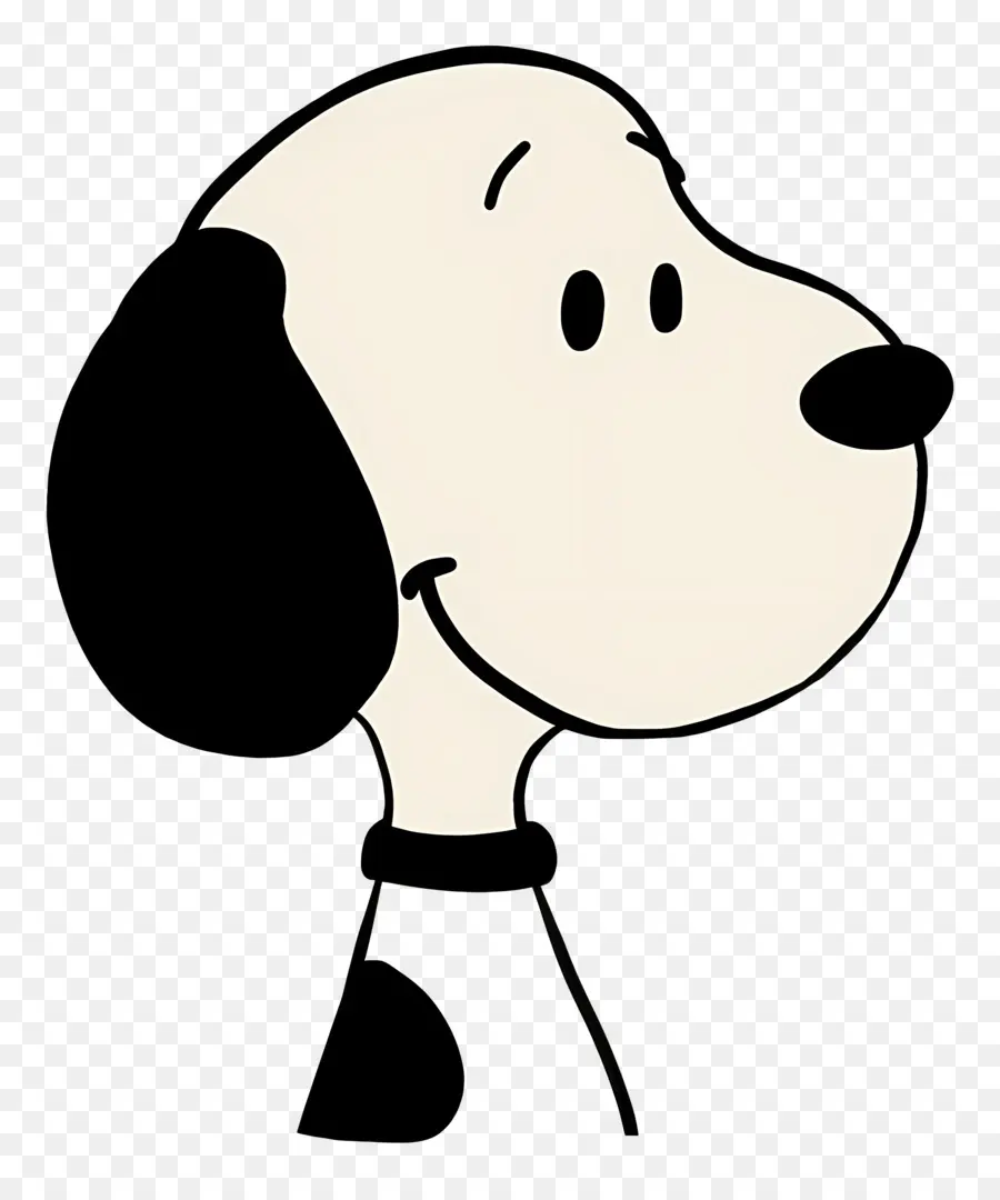 Snoopy Kafası，Köpek PNG