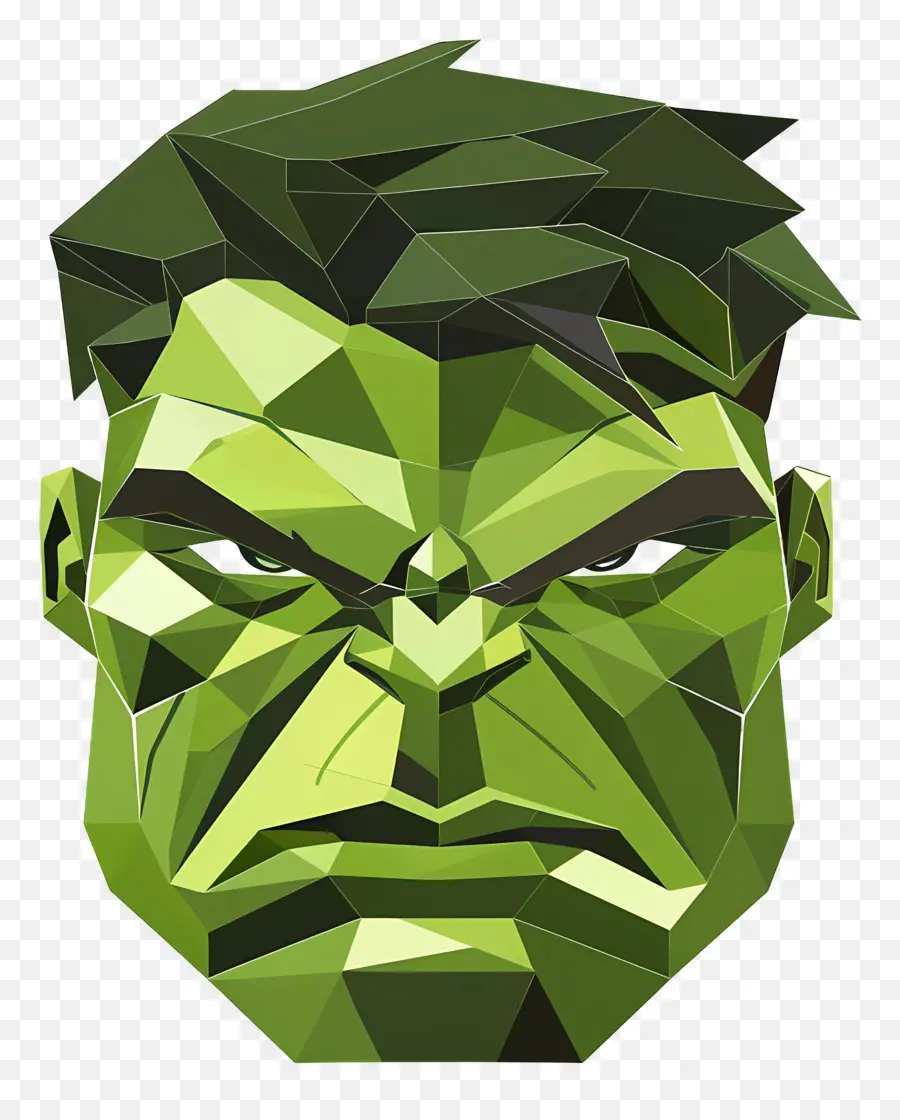 Hulk Başkanı，Yeşil Yüz PNG