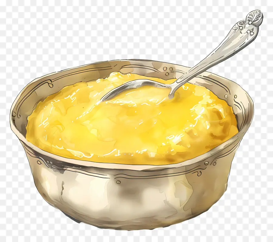 Desi Ghee，Suluboya Resim PNG