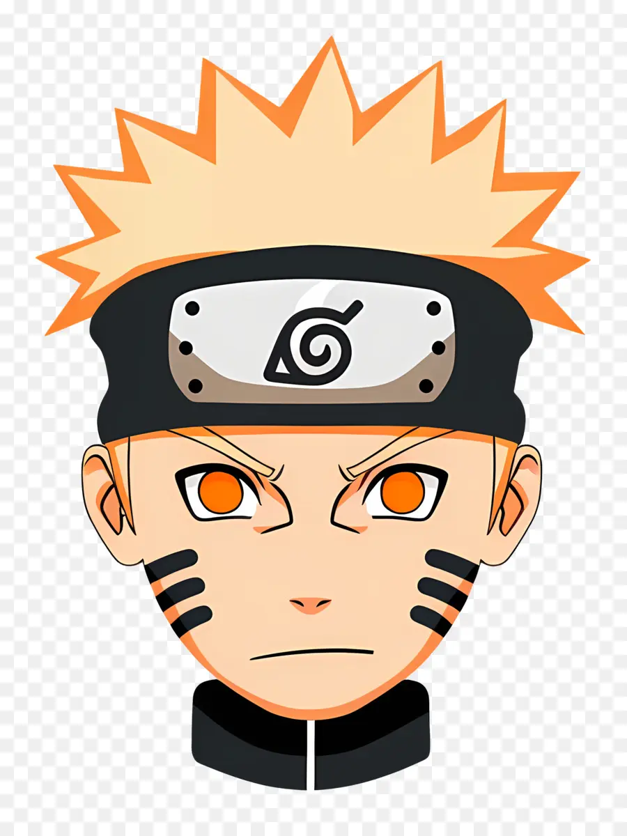 Naruto Kafası，Anime Karakteri PNG