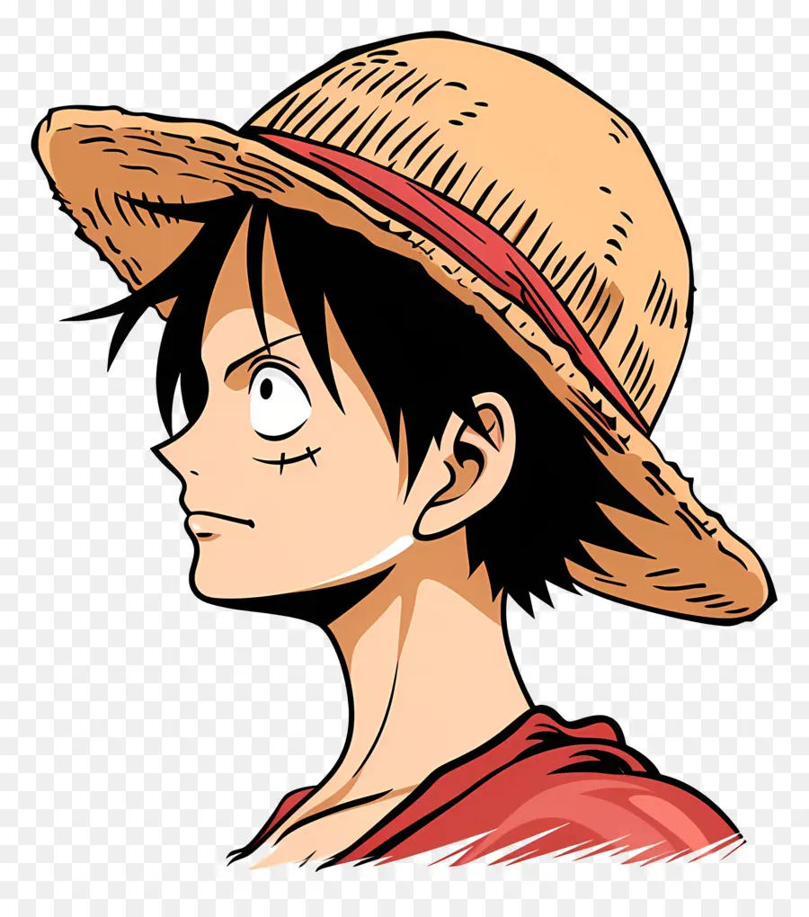 Luffy'nin Kafası，Anime Karakteri PNG