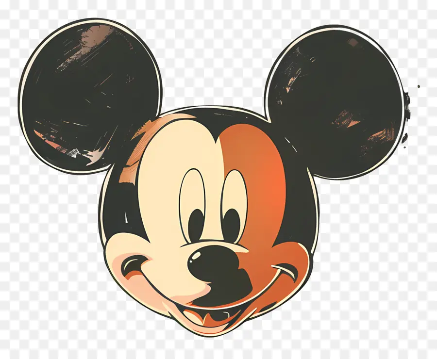 Mickey Fare Kafası，Miki Fare PNG