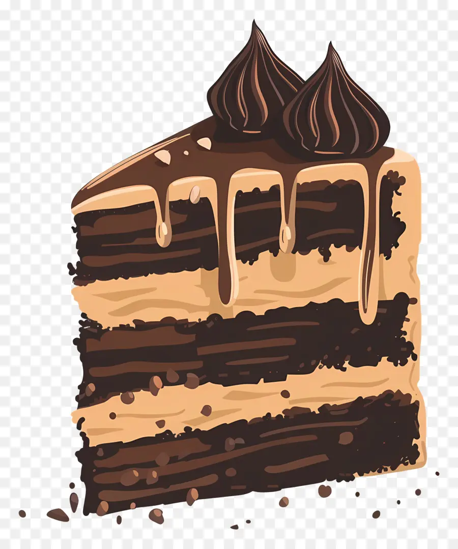 Çikolatalı Kek，Tiramisu Kek PNG