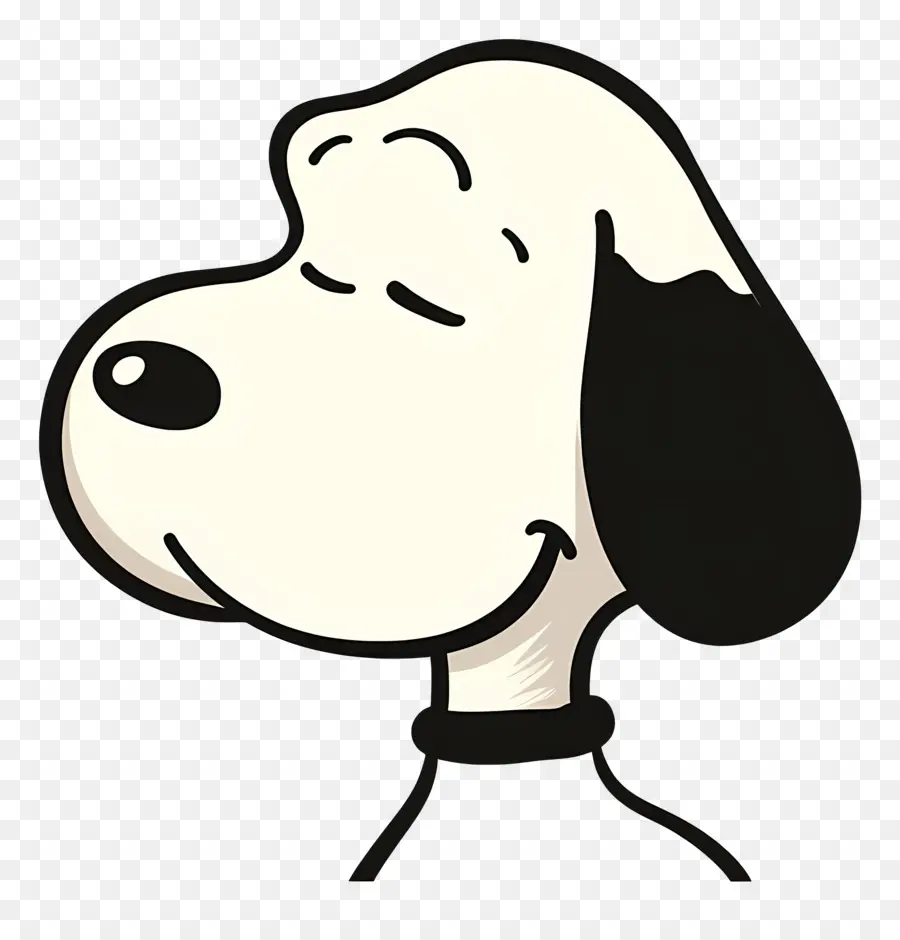 Snoopy Başı，çizgi Film Karakteri PNG