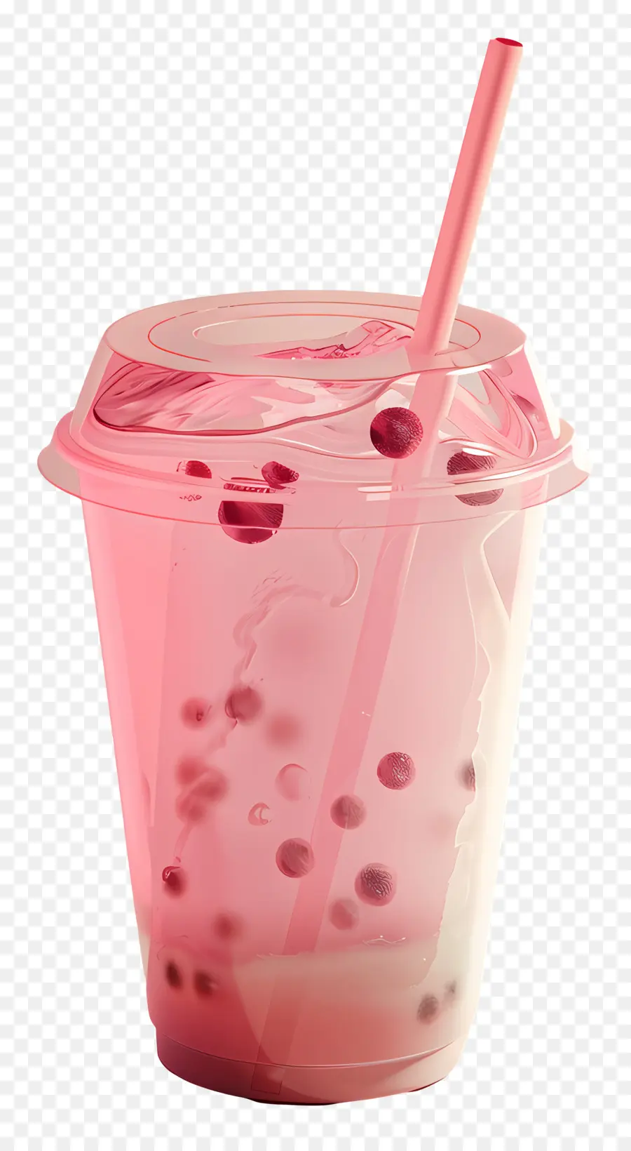 Kabarcık çay，Pembe Içecek PNG