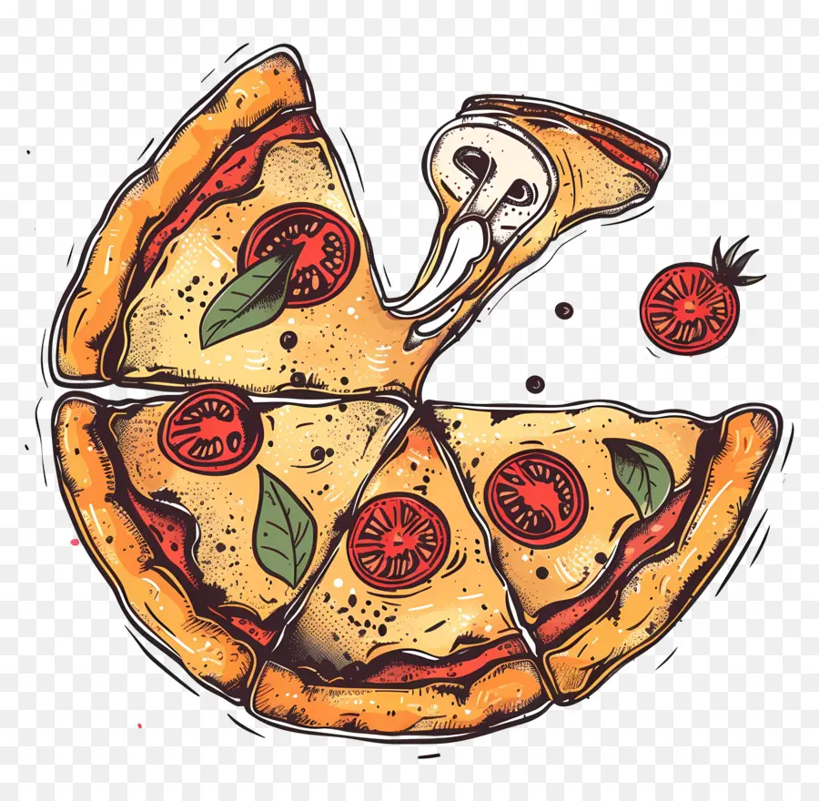 Pizza，Soslar PNG