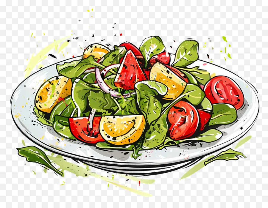 Salata，Sebze PNG